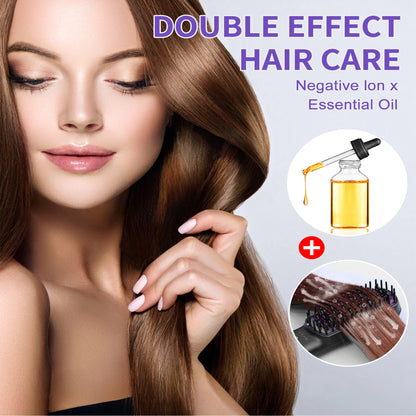 Ionic Steam Hair Straightening Brush