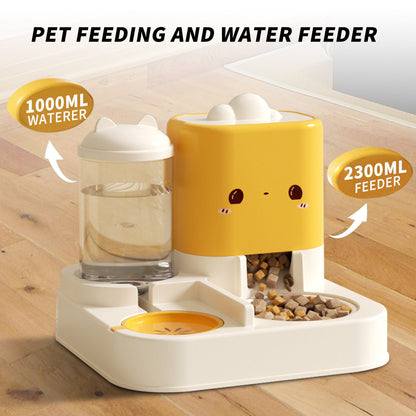 Cartoon Cloud Pet Feeding Bowl