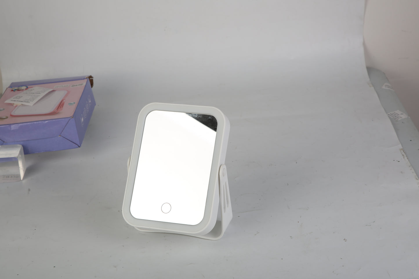 10X Magnifying LED Travel Makeup Mirror