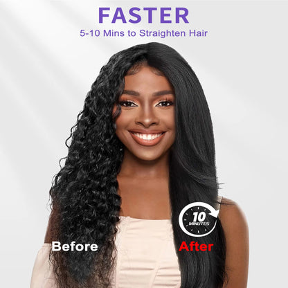 Ionic Steam Hair Straightening Brush