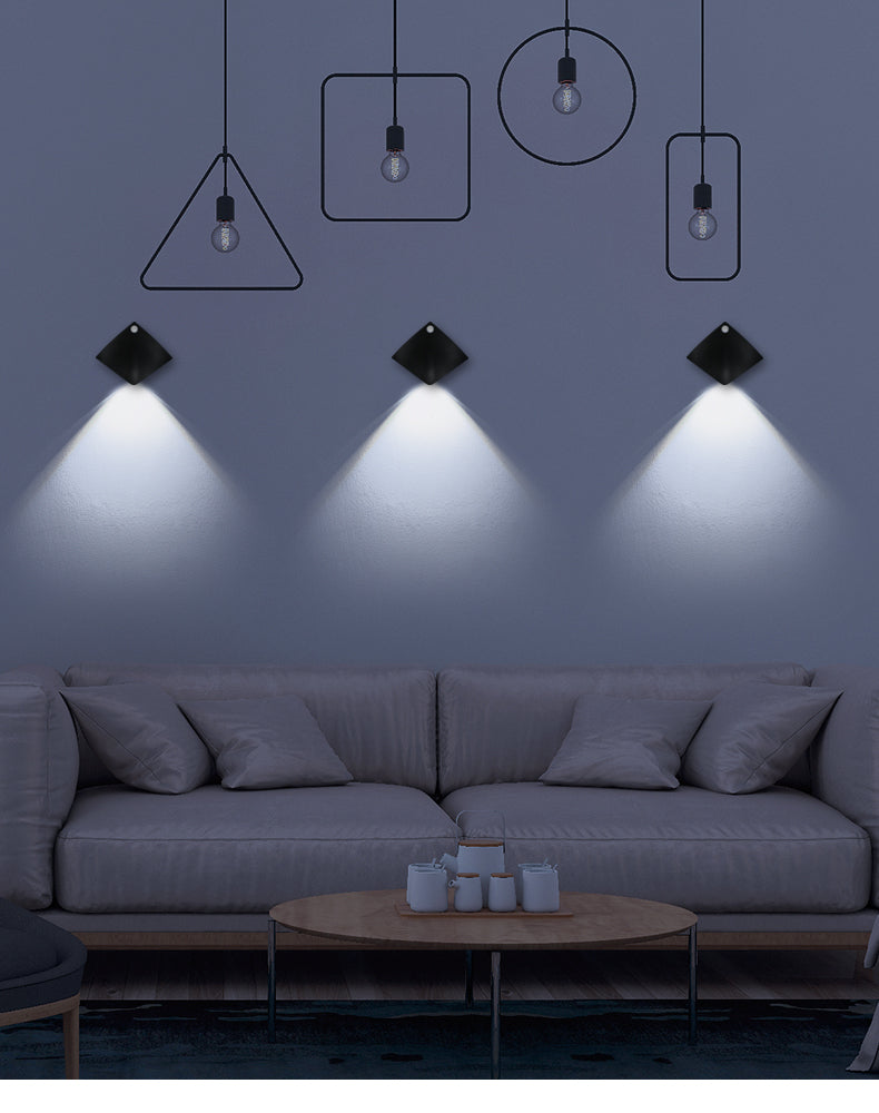 Wireless USB Rechargeable Motion Sensor Wall Lamp
