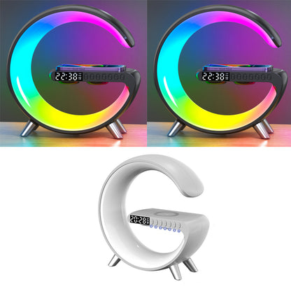 Intelligent G Shaped LED Lamp Bluetooth Wireless Speaker