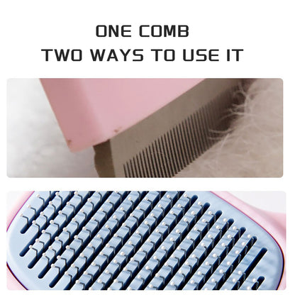 Deshedding & Dematting Pet Grooming Brush