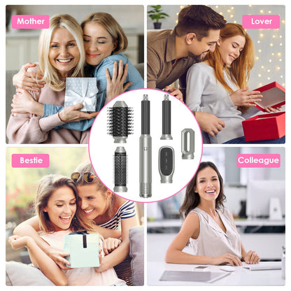 6-in-1 Hot Air Hair Styler Brush