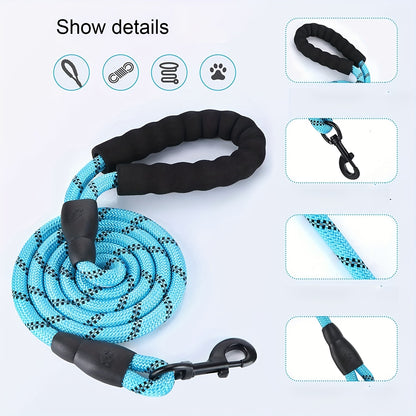 Hands-Free Elastic Dog Leash with Harness