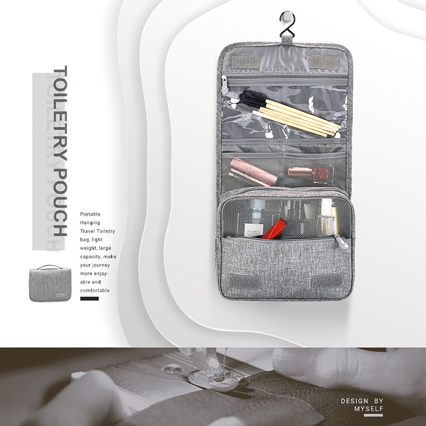 Travel Hanging Waterproof Toiletry Bag