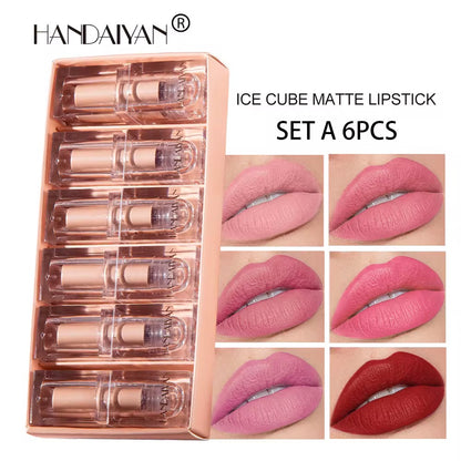 Ice Lipstick Set – 6 Pieces